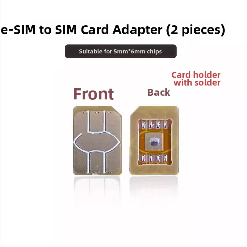 Išmaniojo laikrodžio eSIM į nano SIM adapterio plokštė, aukštatemperatūrine atsparumas, išorinis montavimas, USB 1.1 sąsaja, OEM galima
