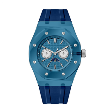 Pánske quartz hodinky, silikónový remienok, plastové puzdro, vodotesné do 30 m, svieti v tme