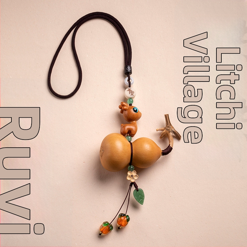 Drevená ozdoba do auta v tvare jeleňa, karikatúrny štýl, aróma funkcia