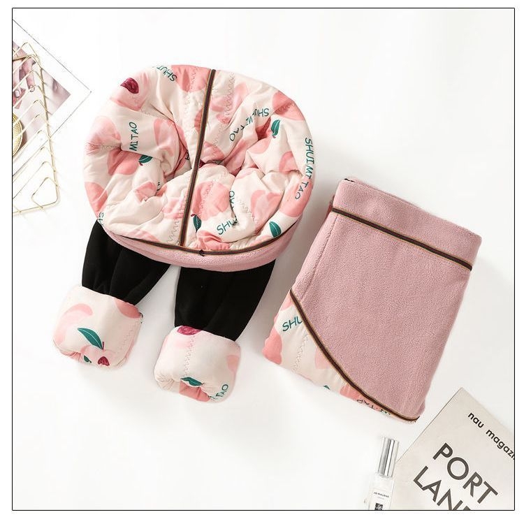 Téli kismama pamutnadrág, hasi támasz, ultra vastag anyag, állítható derék, 50–70% pamut és 30–50% regenerált cellulóz rost.