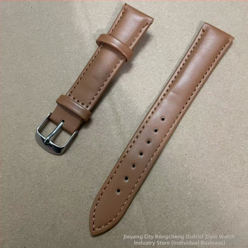 Remienok na hodinky z pravej kože, China Airlines, jar 2024, štýl osobnosti.