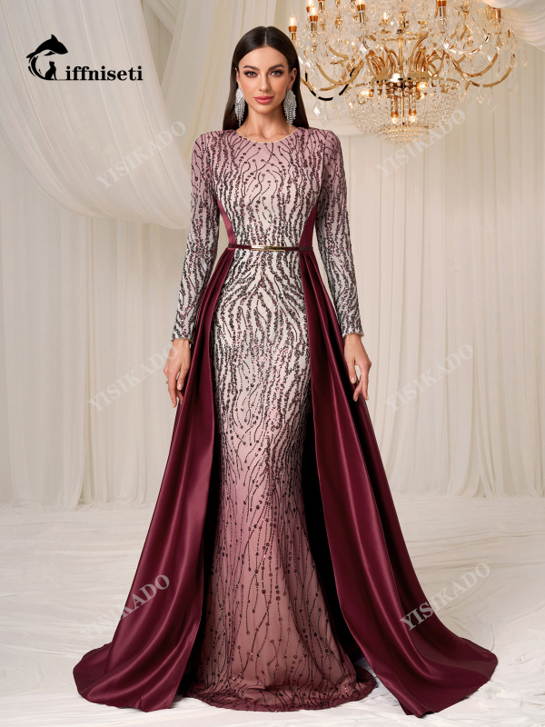 Eleganta vakara kleita ar garām piedurknēm, patchwork/kolāžas tehnika, poliesteris 95%+