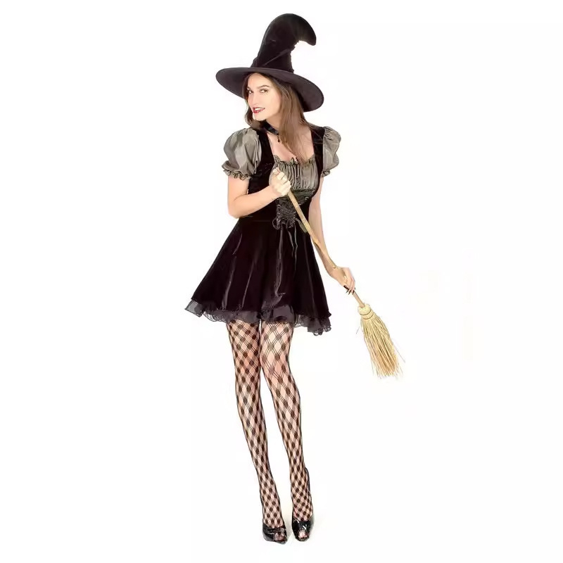 Kostim vještice za Halloween i maškare — Ženska haljina vampirske princeze, poliester (≥95%), pozornica, proljeće 2022