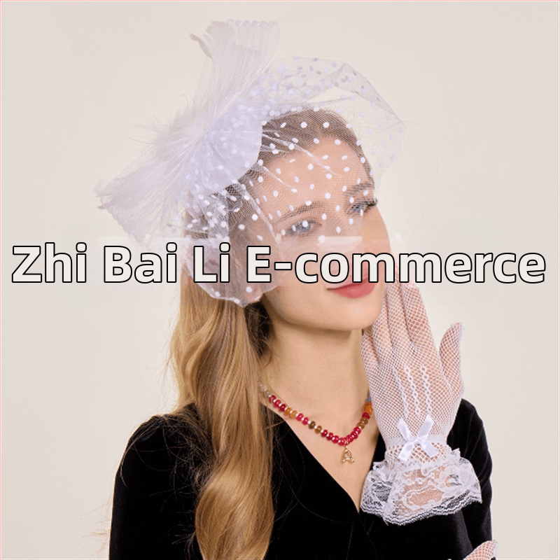 Juukseaksessuaaride komplekt sulgedest — antiikne stiil, käsitsi kootud, tilgakujuline kuju, mudel Eway-08, pulmadeks