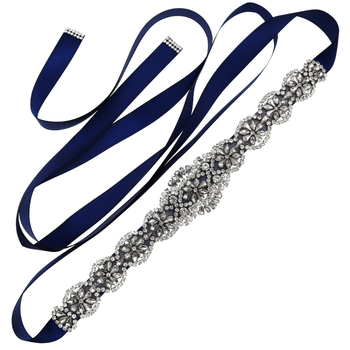 Kāzu kleitas josta ar Rhinestone kristāliem, plata stila (>4 cm), manuāls aizsiet, dimantu iestatīšana, piemērota kāzām, ballēm un skatuves fotografēšanai