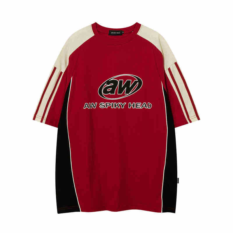 Pamukasta majica kratkih rukava, okrugli izrez, otisak, ležerni kroj