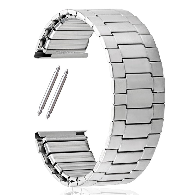 Brățară elastică din oțel inoxidabil pentru ceas inteligent – Primăvara 2024, stil: Business, Minimalist, Office; Fashion Commuter