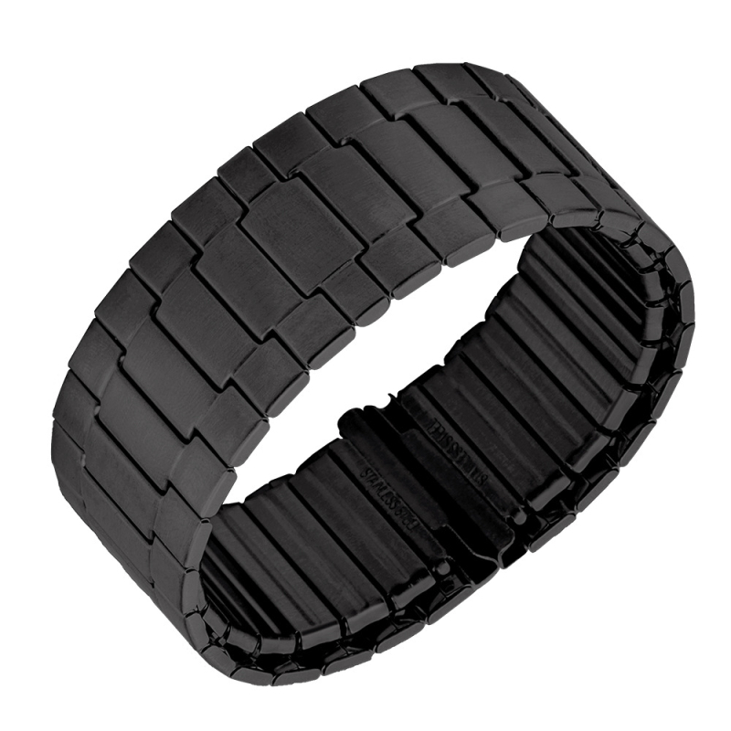 Brățară elastică din oțel inoxidabil pentru ceas inteligent – Primăvara 2024, stil: Business, Minimalist, Office; Fashion Commuter