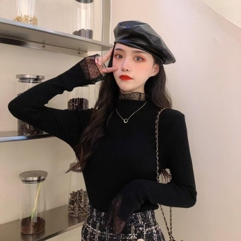 Majica s polu-rolnim ovratnikom, A-linijski kroj, Mulberry svila, Mercerizirani završetak, Proljeće 2025