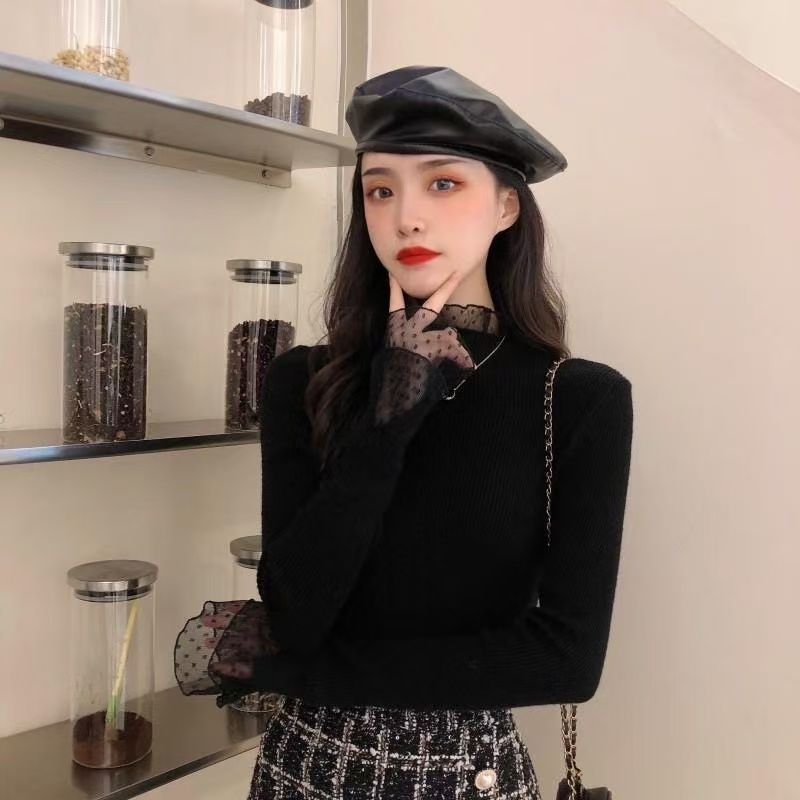 Majica s polu-rolnim ovratnikom, A-linijski kroj, Mulberry svila, Mercerizirani završetak, Proljeće 2025