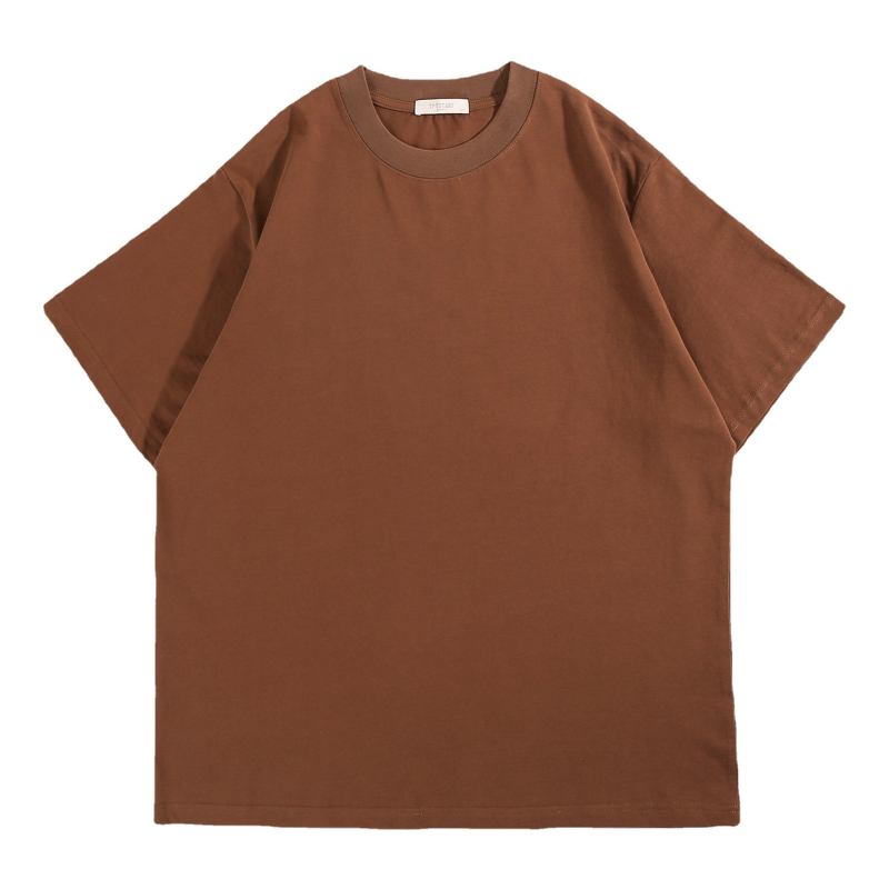 Majica od pamuka, slobodan kroj, okrugli vrat, kratki rukavi, svakodnevni stil