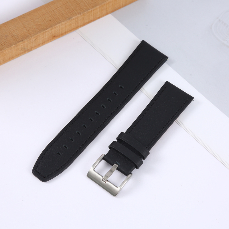 Kožni remen za sat s brzim otpuštanjem, kompatibilan s Huawei GT2/GT3/GT4 Edge — vodootporan, rubni gumb dizajn