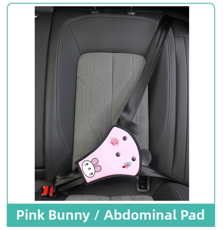 Podložka na rameno pre detský bezpečnostný pás v aute - Polyester, 0,1 kg, ochranný kryt pásu