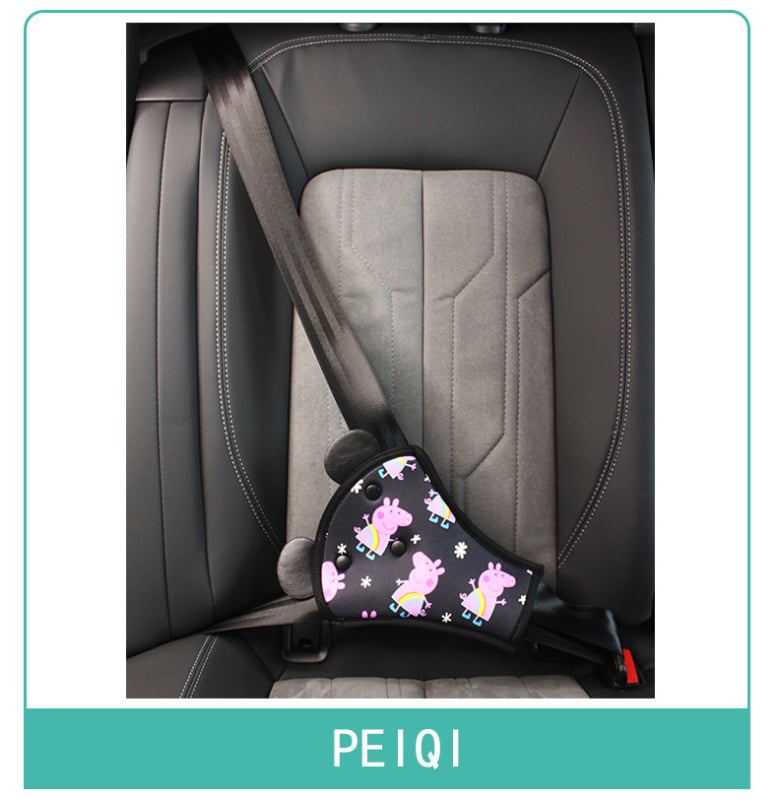 Podložka na rameno pre detský bezpečnostný pás v aute - Polyester, 0,1 kg, ochranný kryt pásu