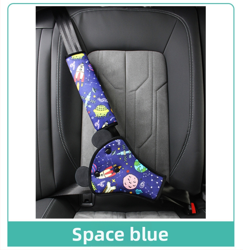 Detská ramenná vankúš na auto pás - Polyester, hmotnosť 0.1, doplnok k pásu