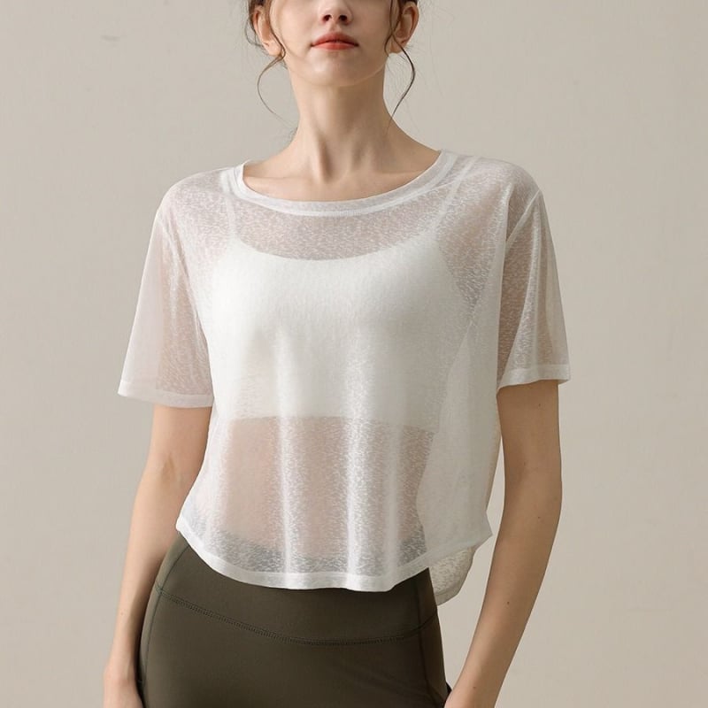 Majica s okruglim izrezom, chenille tkanina, Spandex smjesa, 90–95% udio glavnog materijala