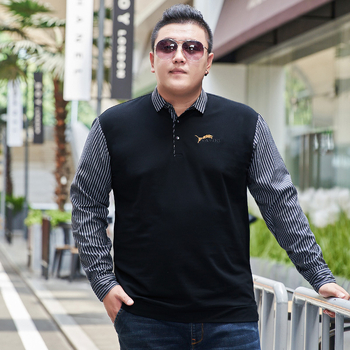 Muška majica s labavim krojem, pamuk, fleece podstava, ovratnik s reverom, dugi rukavi