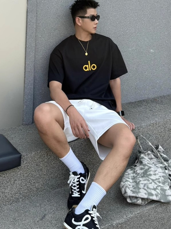 Pamukasta majica s kratkim rukavima, slobodan kroj, ljeto 2025, tisk slovima