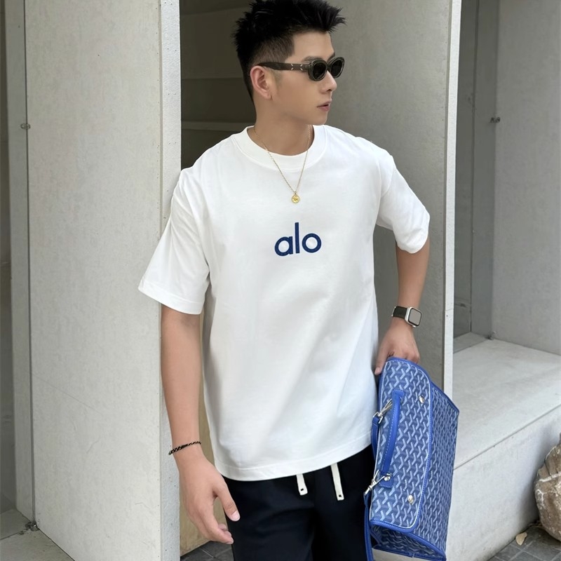 Pamukasta majica s kratkim rukavima, slobodan kroj, ljeto 2025, tisk slovima