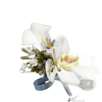 Miško stiliaus vestuvinis corsage rinkinys jaunikiui, nuotakai, jaunikio palydovams ir tėvams, šeimos riešo corsage