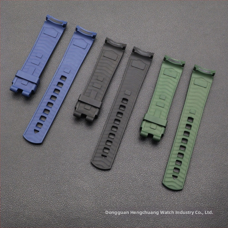 Remen za sat od fluororubbera s leptir kopčom za serije Seamaster 300, De Ville, Constellation i Speedmaster — Hengchuang, ljeto 2024 izdanje