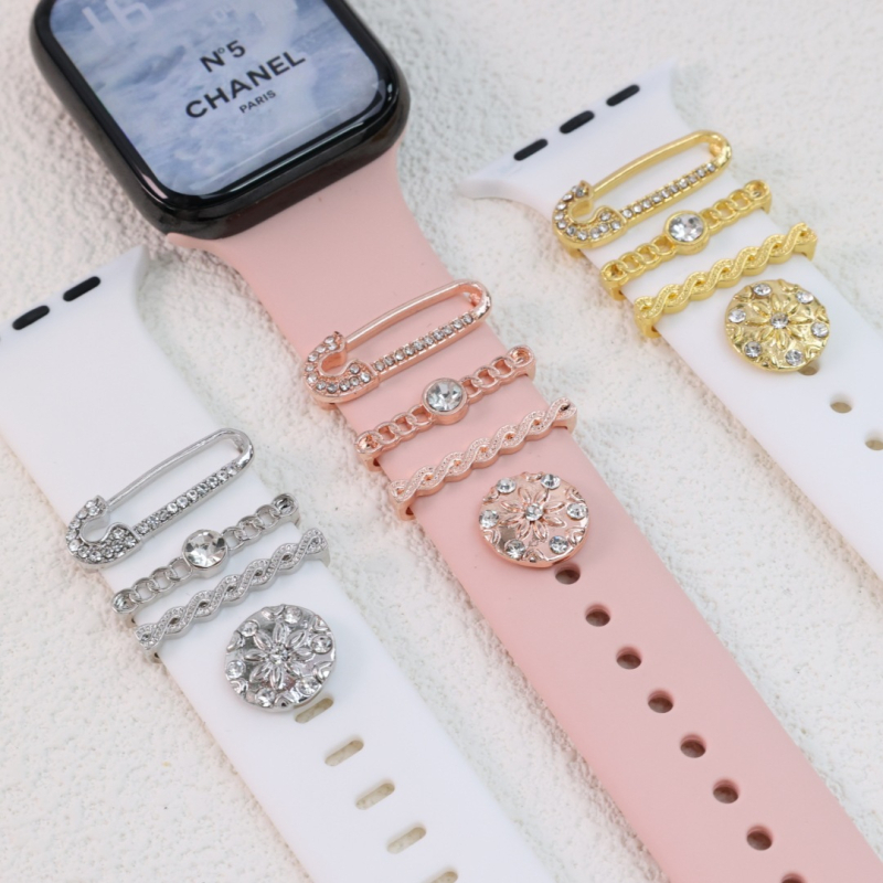 Dekorativni prsten za kaiš Apple Watch – yishequ | Ljeto 2024 | elegantan, lagan luksuz | modni gradski stil