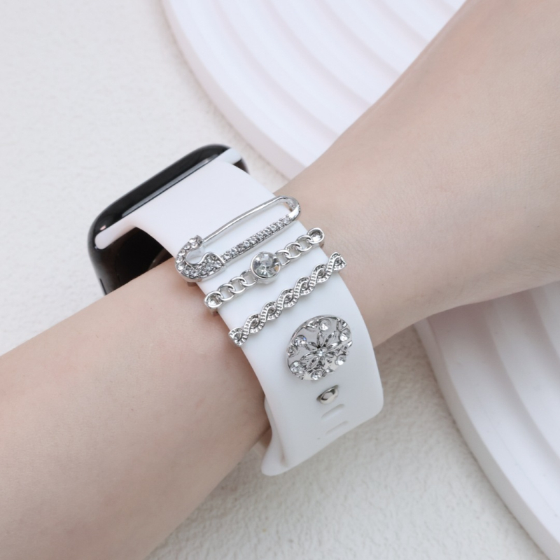 Dekorativni prsten za kaiš Apple Watch – yishequ | Ljeto 2024 | elegantan, lagan luksuz | modni gradski stil