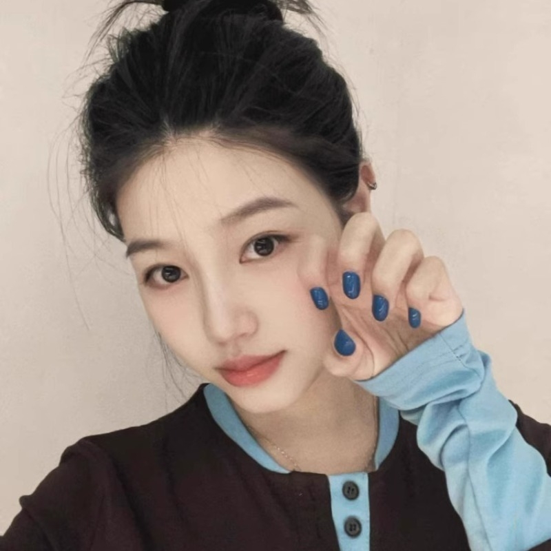 Pamut hosszú ujjú, slim-fit felső, kerek nyakú, kötött kivitel, koreai stílus