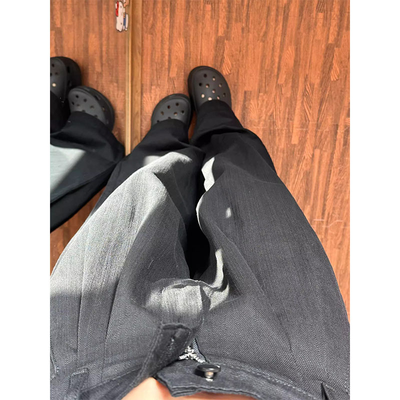 Τζιν με ψηλή μέση, ίσια γραμμή, ντένιμ με 50–70% βαμβάκι, μικροελαστικότητα