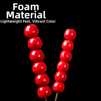 Simulēti augļu iesmi rekvizīts bērnudārza dejai senatnē stilā, dekorēšanai fotogrāfijās (Tips: simulēts auglis; Materiāls: Bubble; Ražošana: semi-manual un semi-mehāniska; Pielāgošana: pieejama; Iepakojums: Kartons)