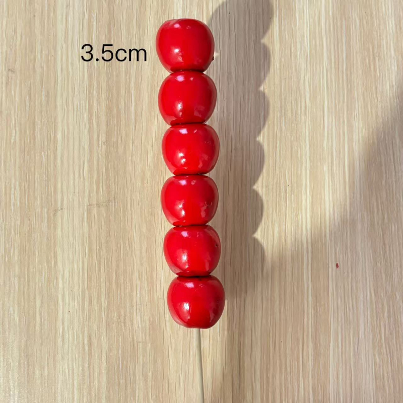 Óvodai tánc rekvizituma: szimulált gyümölcsnyársak antik stílusú színpadra, gyerekek fotózásához dekoráció (Típus: Szimulált gyümölcs; Anyag: Bubble; Kivitelezés: félautomata és félig manuális; Testreszabás: elérhető; Csomagolás: Karton)