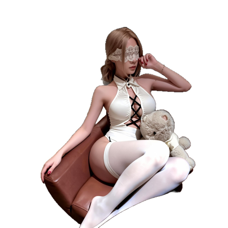 Kambarinės suknelė vaidmeniui — mielas merginos tipas, uniformos stilius, 80–90% poliesterio, Prekės kodas 0398