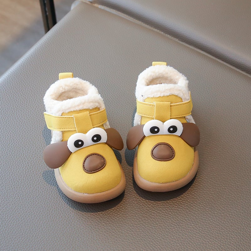 Dječje zimske tenisice od velura s flis podstavom, gumom, debeli potplat, za djevojčice