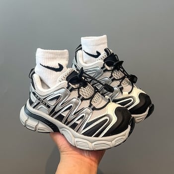 Dječje zimske umjetno kožne sportske i casual tenisice s gumom na đonu; protuklizne, tople i otporne; cartoon uzorak; unisex.