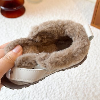 Dječje zimske tenisice, unisex, kopčanje na Velcro, koreanskog stila, PU gornji dio i PU đon