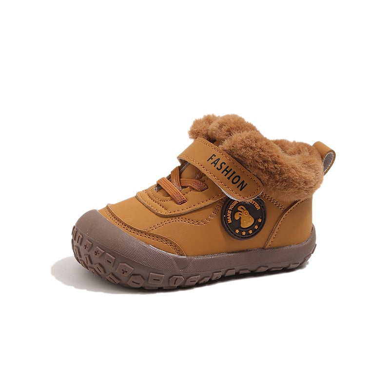 Dječje zimske tenisice, unisex, kopčanje na Velcro, koreanskog stila, PU gornji dio i PU đon