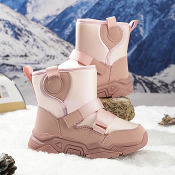 Dječje zimske gležnjače, unisex, gornji dio od umjetne kože, TPR đon, zimsko izdanje 2025