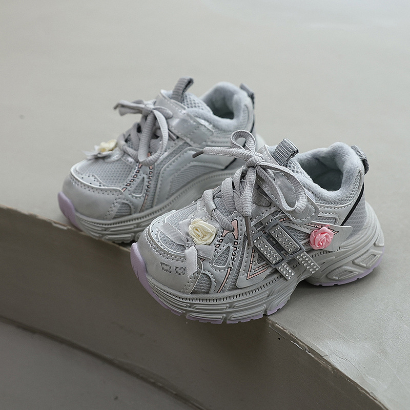 Dječje zimske tenisice - Unisex, Velcro kopčanje, debeli dizajn topline, gornji dio od umjetne kože, gumeni đon