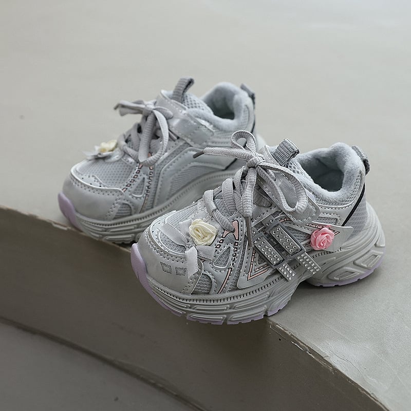 Dječje zimske tenisice - Unisex, Velcro kopčanje, debeli dizajn topline, gornji dio od umjetne kože, gumeni đon