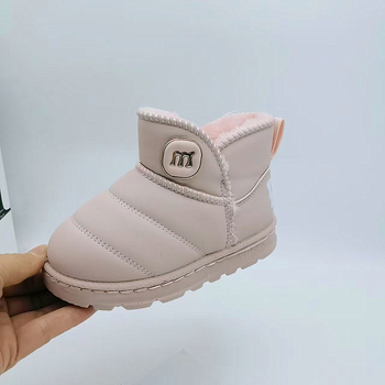 Dječje čizme za snijeg – unisex, s fleec podstavom, gornji dio od umjetne kože, PU đon, debela konstrukcija