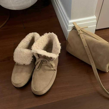 Ženske snježne čizme, korejskog stila, okrugli vrh, unutarnji 3–5 cm podizni potpetica, umjetna pliš podstava, gumena potplat
