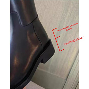 Dámske čižmy po kolená na jazdu, vrchný materiál mikrovlákno, gumová podrážka, zadný zips, nízka hrubá päta 1–3 cm