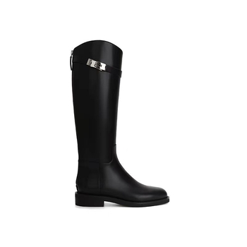Dámske čižmy po kolená na jazdu, vrchný materiál mikrovlákno, gumová podrážka, zadný zips, nízka hrubá päta 1–3 cm