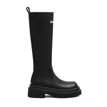Viteške čizme – gornji dio od mikrovlakana, gumeni đon, srednji peta 3–5 cm, zaobljena nosnica, retro stil