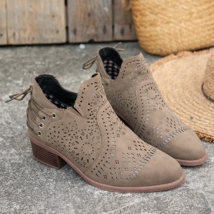 Ženske loaferice od PU, gumena potplat, prugasti uzorak, stražnje vezivanje, niski potpetica 1–3 cm