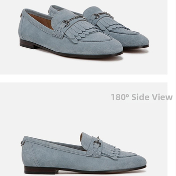 Dámske loafers – okrúhla špička, vrchnok zo hovädzej kože, vnútorný materiál z prírodnej kože, podšívka z ovčej kože, nízky profil, gumová podrážka, jeseň 2025