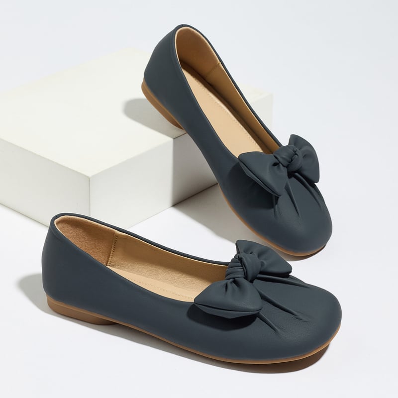 Mary Jane loaferi, moderni minimalistički stil, PU gornji dio, okrugli nos, niski potpetica 1–3 cm, gumeni potplat