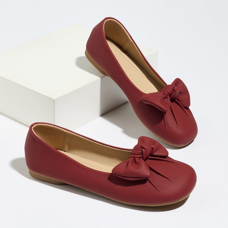 Mary Jane loaferi, moderni minimalistički stil, PU gornji dio, okrugli nos, niski potpetica 1–3 cm, gumeni potplat