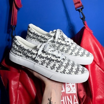 Flats tenisice - platnena gornja, niski vrat, okrugli vrh, gumeni potplat, unisex