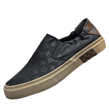 Muške platnene tenisice s vulkaniziranom gumom, niski gornji dio, okrugla špička